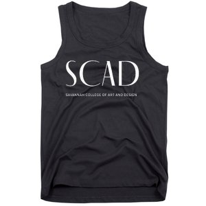 SCAD Art Deco Style College Long Sleeve Tank Top