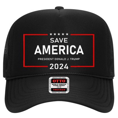 Save America Donald J. Trump 2024 Support Trucker Hat