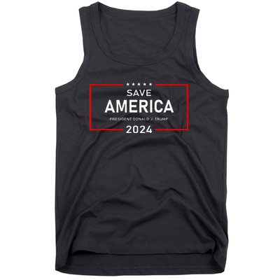 Save America Donald J. Trump 2024 Support Tank Top