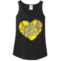 Softball Aunt designs For Baller Aunt Mother's Day Ladies Essential Tank