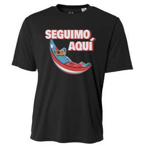 Seguimo Aqui Debi Tirar Album Mas Fotos Frog Lover Design Cooling Performance Crew T-Shirt