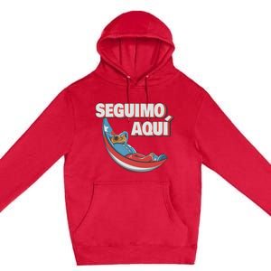 Seguimo Aqui Debi Tirar Album Mas Fotos Frog Lover Design Premium Pullover Hoodie