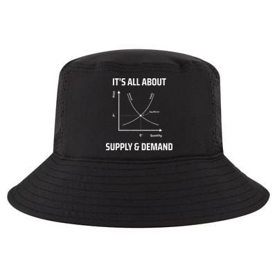 Supply And Demand Funny Economics Teacher & Economist Cool Comfort Performance Bucket Hat