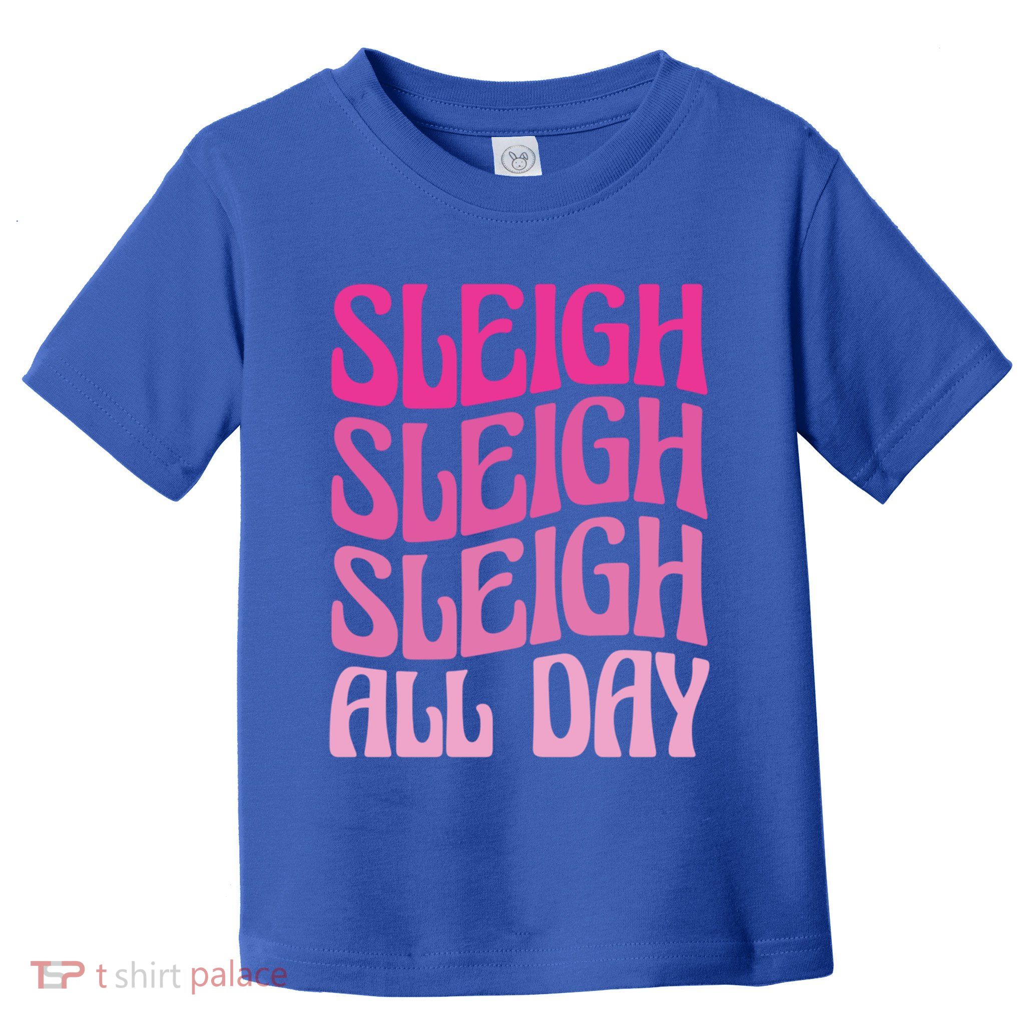 Sleigh All Day Embrace Winter Christmas Cheer Gift Toddler T-Shirt