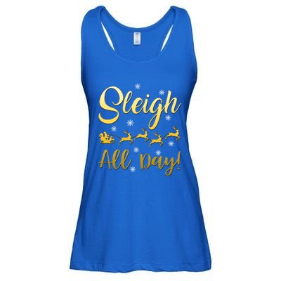 Sleigh All Day Sleigh Bells Ringing Gift Ladies Essential Flowy Tank