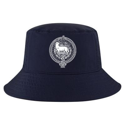 Sanctus Agnus Dei Lamb God Catholic Traditional Latin Mass Cool Comfort Performance Bucket Hat