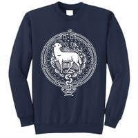 Sanctus Agnus Dei Lamb God Catholic Traditional Latin Mass Sweatshirt