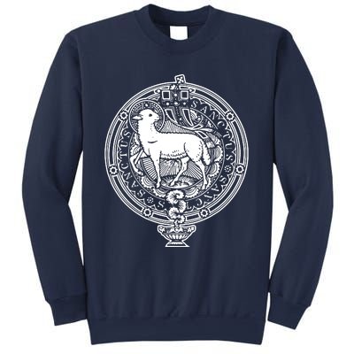 Sanctus Agnus Dei Lamb God Catholic Traditional Latin Mass Sweatshirt