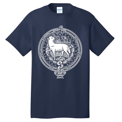 Sanctus Agnus Dei Lamb God Catholic Traditional Latin Mass Tall T-Shirt