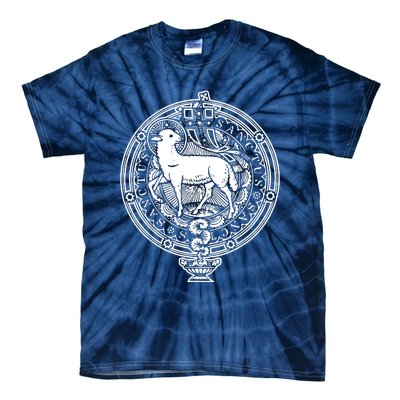 Sanctus Agnus Dei Lamb God Catholic Traditional Latin Mass Tie-Dye T-Shirt