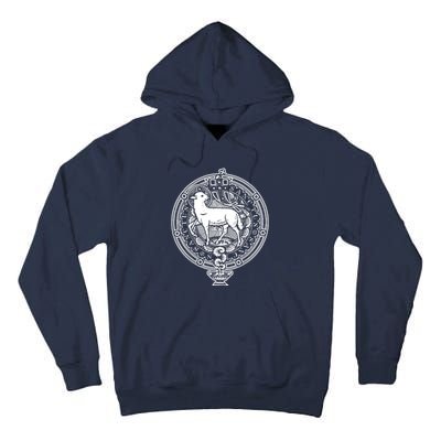 Sanctus Agnus Dei Lamb God Catholic Traditional Latin Mass Tall Hoodie