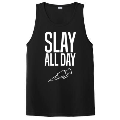 Slay All Day Vampire Hunter Buffy PosiCharge Competitor Tank