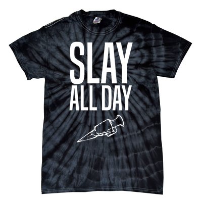 Slay All Day Vampire Hunter Buffy Tie-Dye T-Shirt