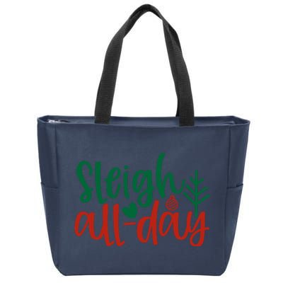 Sleigh All Day Zip Tote Bag