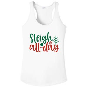 Sleigh All Day Ladies PosiCharge Competitor Racerback Tank