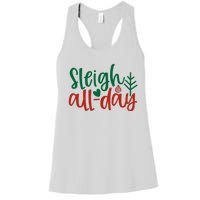 Sleigh All Day Women's Racerback Tank