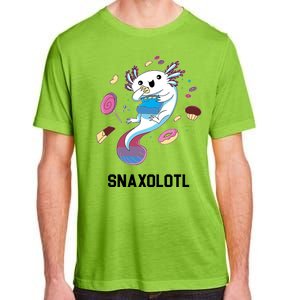 Snaxolotl Axolotl Donuts Cupcakes Candy Junk Food Adult ChromaSoft Performance T-Shirt