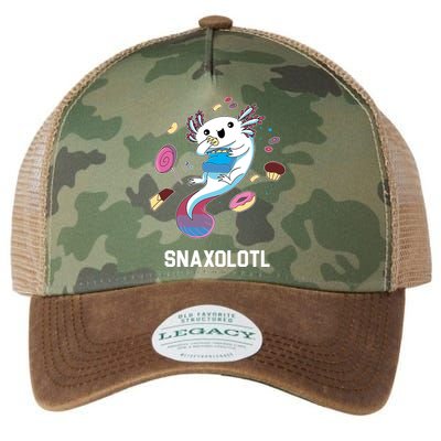 Snaxolotl Axolotl Donuts Cupcakes Candy Junk Food Legacy Tie Dye Trucker Hat