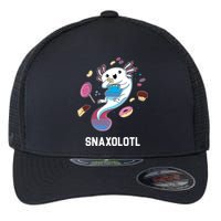 Snaxolotl Axolotl Donuts Cupcakes Candy Junk Food Flexfit Unipanel Trucker Cap