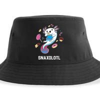 Snaxolotl Axolotl Donuts Cupcakes Candy Junk Food Sustainable Bucket Hat
