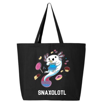 Snaxolotl Axolotl Donuts Cupcakes Candy Junk Food 25L Jumbo Tote