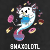 Snaxolotl Axolotl Donuts Cupcakes Candy Junk Food 25L Jumbo Tote