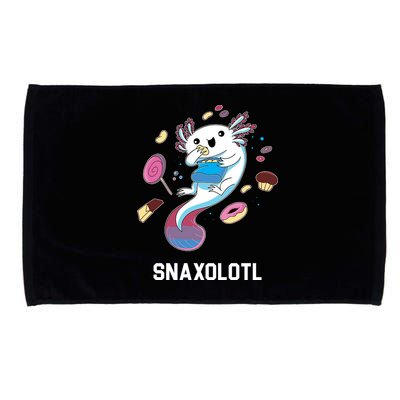 Snaxolotl Axolotl Donuts Cupcakes Candy Junk Food Microfiber Hand Towel