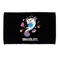 Snaxolotl Axolotl Donuts Cupcakes Candy Junk Food Microfiber Hand Towel