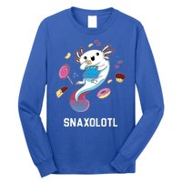 Snaxolotl Axolotl Donuts Cupcakes Candy Junk Food Long Sleeve Shirt