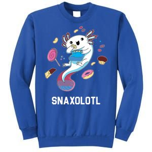 Snaxolotl Axolotl Donuts Cupcakes Candy Junk Food Sweatshirt