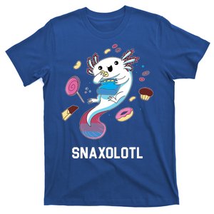 Snaxolotl Axolotl Donuts Cupcakes Candy Junk Food T-Shirt