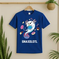 Snaxolotl Axolotl Donuts Cupcakes Candy Junk Food T-Shirt