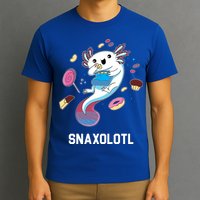Snaxolotl Axolotl Donuts Cupcakes Candy Junk Food T-Shirt