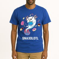 Snaxolotl Axolotl Donuts Cupcakes Candy Junk Food Tall T-Shirt