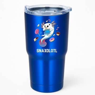 Snaxolotl Axolotl Donuts Cupcakes Candy Junk Food Tumbler