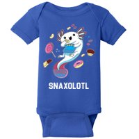 Snaxolotl Axolotl Donuts Cupcakes Candy Junk Food Baby Bodysuit