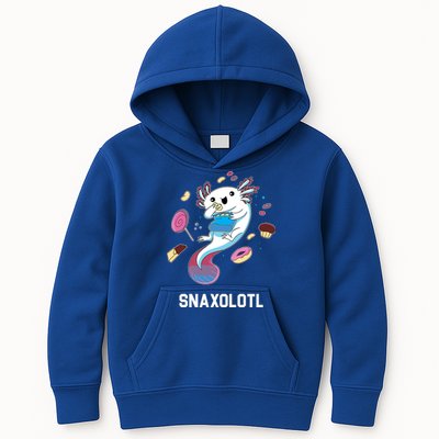 Snaxolotl Axolotl Donuts Cupcakes Candy Junk Food Kids Hoodie