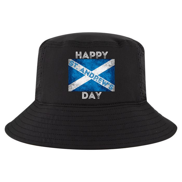 St Andrews Day Scotland Flag Scottish Happy Tartan Army Meaningful Gift Cool Comfort Performance Bucket Hat