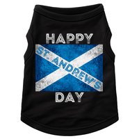 St Andrews Day Scotland Flag Scottish Happy Tartan Army Meaningful Gift Doggie Tank