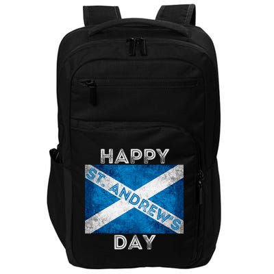 St Andrews Day Scotland Flag Scottish Happy Tartan Army Meaningful Gift Impact Tech Backpack