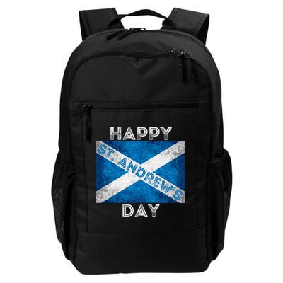 St Andrews Day Scotland Flag Scottish Happy Tartan Army Meaningful Gift Backpack