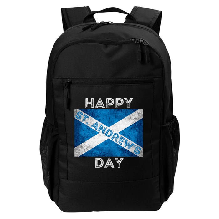 St Andrews Day Scotland Flag Scottish Happy Tartan Army Meaningful Gift Backpack