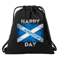 St Andrews Day Scotland Flag Scottish Happy Tartan Army Meaningful Gift Drawstring Bag