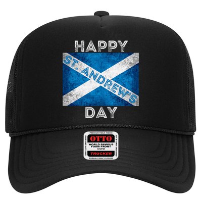 St Andrews Day Scotland Flag Scottish Happy Tartan Army Meaningful Gift Trucker Hat