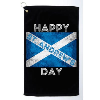 St Andrews Day Scotland Flag Scottish Happy Tartan Army Meaningful Gift Golf Towel