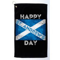St Andrews Day Scotland Flag Scottish Happy Tartan Army Meaningful Gift Golf Towel