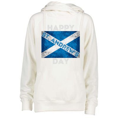 St Andrews Day Scotland Flag Scottish Happy Tartan Army Meaningful Gift Womens Funnel Neck Pullover Hood