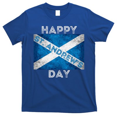 St Andrews Day Scotland Flag Scottish Happy Tartan Army Meaningful Gift T-Shirt