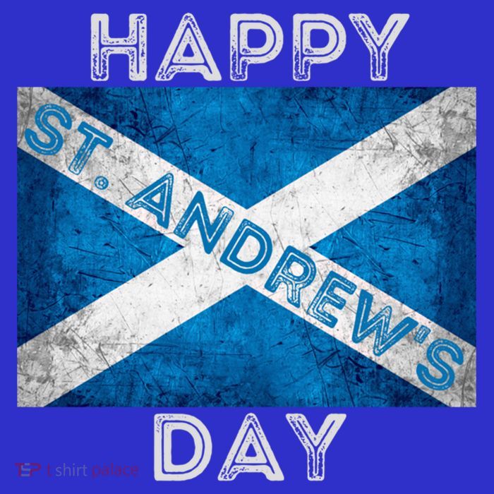 St Andrews Day Scotland Flag Scottish Happy Tartan Army Meaningful Gift Tall T-Shirt