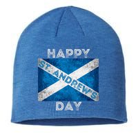 St Andrews Day Scotland Flag Scottish Happy Tartan Army Meaningful Gift Sustainable Beanie